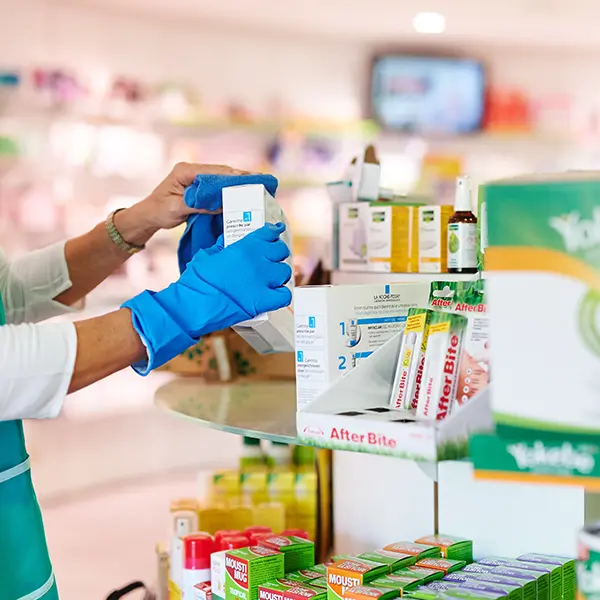 Nettoyage pharmacie